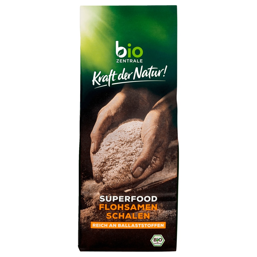 Biozentrale Bio Superfood Flohsamenschalen 175g